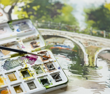 Van Gogh Akvarellmaling